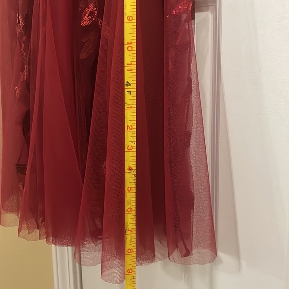 Ever Pretty Red Sequin Prom Dress - Picture 13 of 14